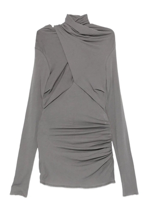 ENTIRE STUDIOS draped blouse - Grey