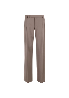 Federica Tosi wide-leg trousers - Brown