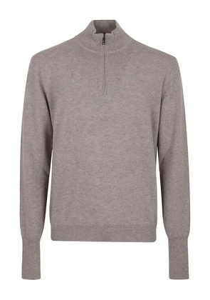 Ballantyne half-zip sweater - Neutrals