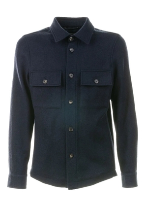 Jacob Cohën double-pocket button-front shirt - Blue