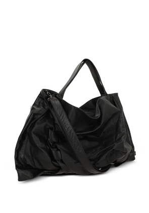 Discord Yohji Yamamoto gathered tote bag - Black