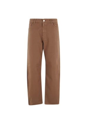 Federica Tosi tapered-leg jeans - Brown