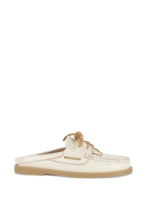 Hereu slip-on leather mules - Neutrals