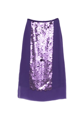 JOSEPH Cambo violet skirt - Purple