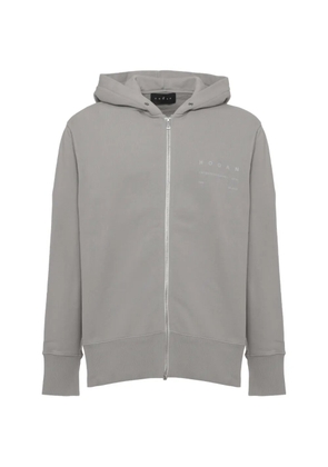 Hogan zipped hoodie - Grey