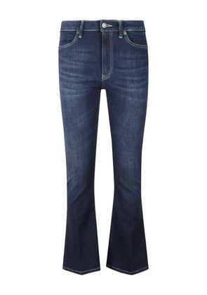 DONDUP logo-patch jeans - Blue