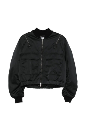 Iceberg zipped bomber jacket - Black