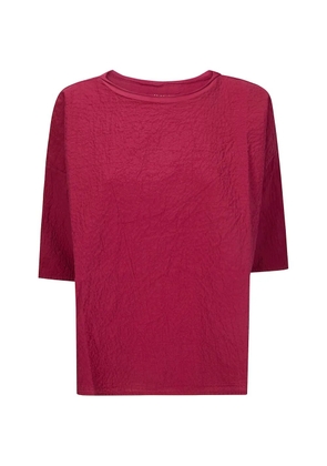 Labo Art crew-neck T-shirt - Red