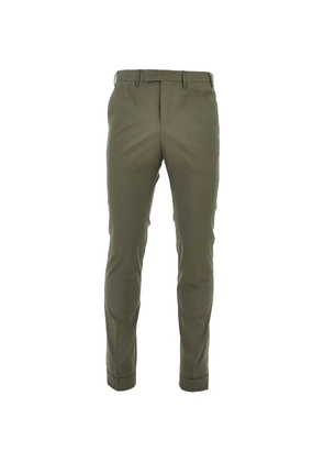 PT Torino button tapered trousers - Green