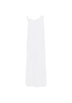 Circus Hotel tassel shift dress - White