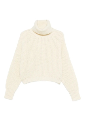 Ma'ry'ya roll-neck sweater - Neutrals