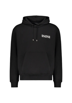 Balmain logo hoodie - Black