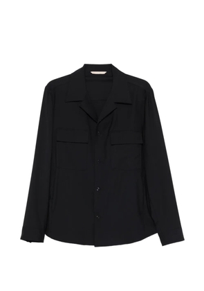 Briglia 1949 chest-pocket shirt jacket - Black