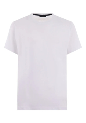 Fay embroidered-logo crew-neck T-shirt - White