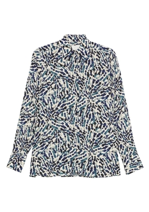 Xacus printed shirt - Blue