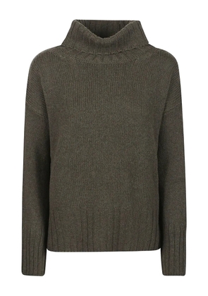 Aragona turtleneck cashmere sweater - Green