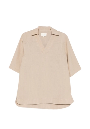 LouLou de Saison Ermo V-neck T-shirt - Neutrals