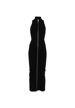 Erika Cavallini zip-fastening maxi dress - Black
