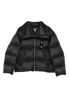 MORDECAI stand-collar puffer jacket - Black