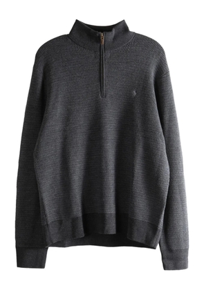 Polo Ralph Lauren zip mock-neck knitwear - Grey