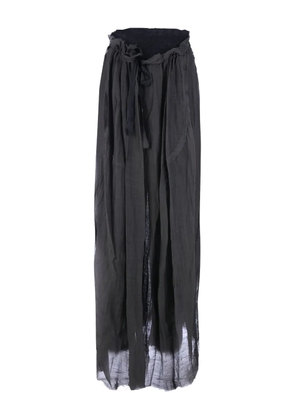 Phaedon Paris elastic-waistband skirt - Grey