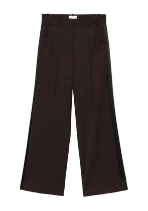 P.A.R.O.S.H. side-stripe trousers - Brown