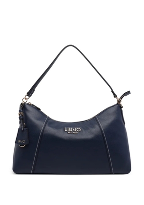 LIU JO logo-lettering shoulder bag - Blue