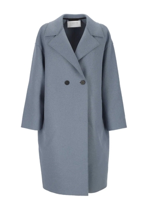 Harris Wharf London double-breasted lapel coat - Grey