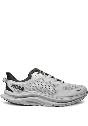 HOKA perforated-detailing sneakers - Grey