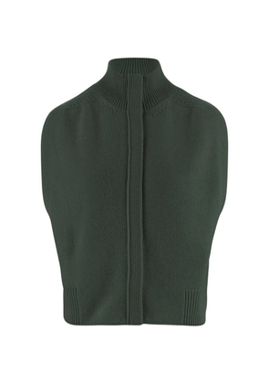 SA SU PHI sleeveless cardigan - Green