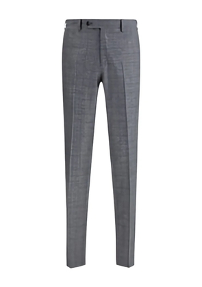 Germano 1952 checked tailored trousers - Grey