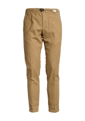 White Sand elasticated-waistband trousers - Brown