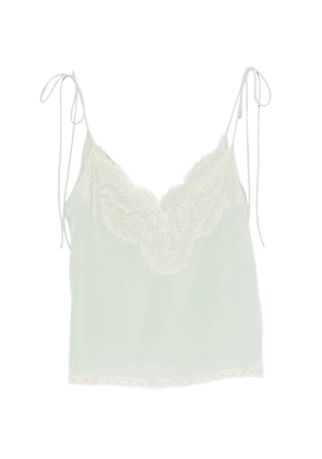 Valentino Garavani laced-trim blouse - Green