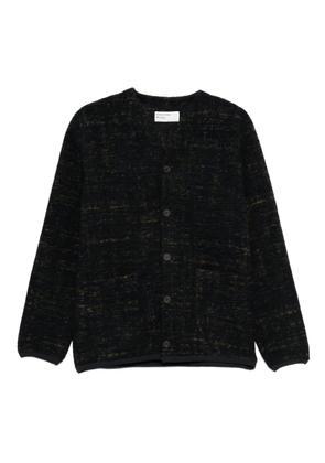 Universal Works V-neck cardigan - Blue