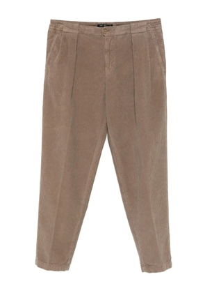 Briglia 1949 corduroy cropped trousers - Brown