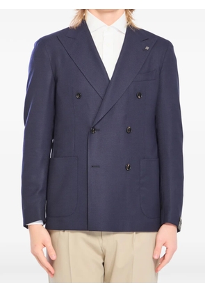 Tagliatore double-breasted jacket - Blue