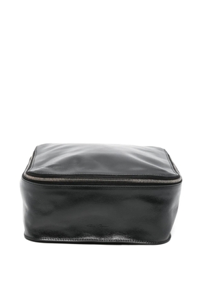 Rick Owens zip-fastening leather wallet - Black