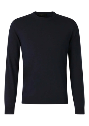 Zanone cotton-blend sweater - Black