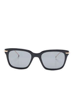Thom Browne Eyewear rectangle-frame sunglasses - Black