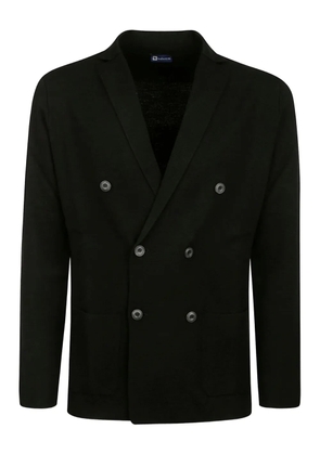 Filippo De Laurentiis double-breasted wool blazer - Black
