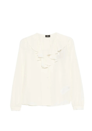 ETRO ruffled blouse - Neutrals