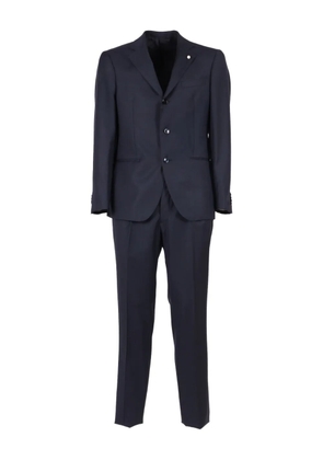 LUIGI BIANCHI MANTOVA single-breasted suit - Blue