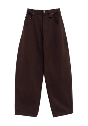 Willy Chavarria Bad Girl tapered jeans - Brown