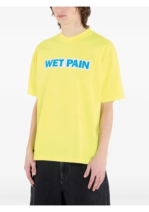 Pleasures graphic-print t-shirt - Yellow