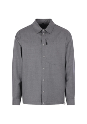Sease button-fastening shirt - Grey