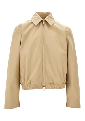 1989 STUDIO logo-embroidered bomber jacket - Neutrals