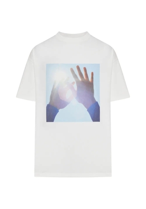 Jil Sander graphic-print cotton T-shirt - White
