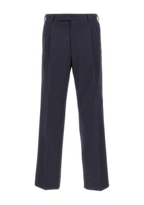 PT Torino single-pleat wool trousers - Blue