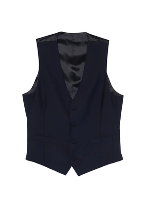 Lardini button vest - Blue