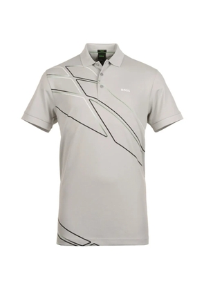 BOSS graphic polo shirt - Grey